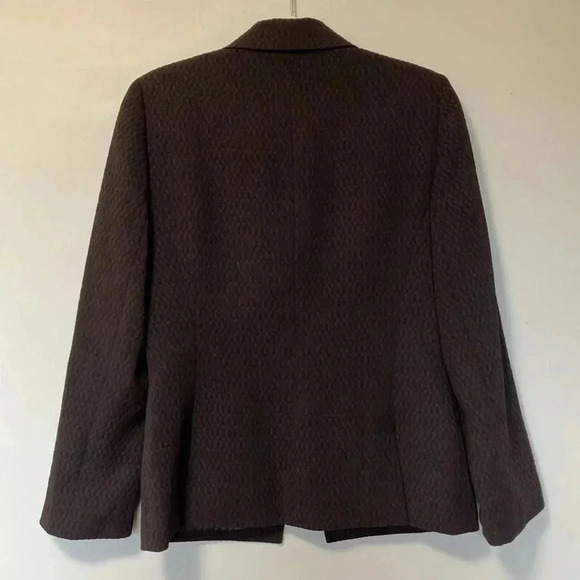 Anne  Klein suit black textured blazer jacket - Picture 5 of 5